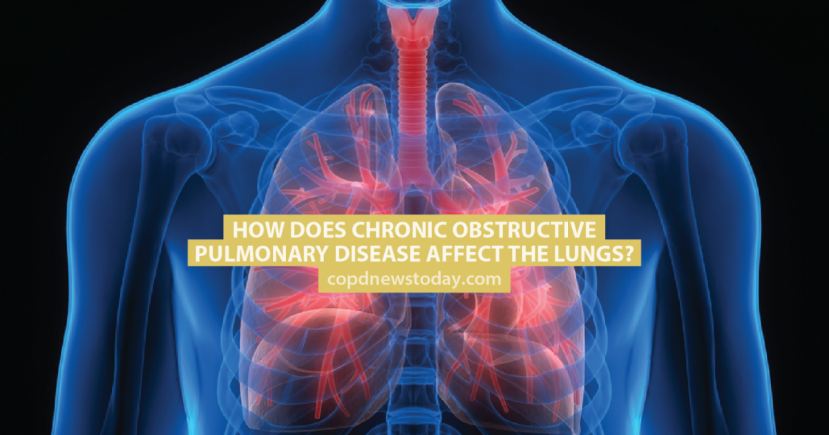 How Does Chronic Obstructive Pulmonary Disease Affect The Lungs COPD 