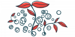 Numerous coins are shown amid sprouting leaves in this illustration of money growing.