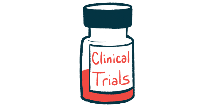 JadiCell | COPD News Today | illustration of bottle labeled clinical trials