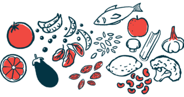 An illustration of various healthy foods.